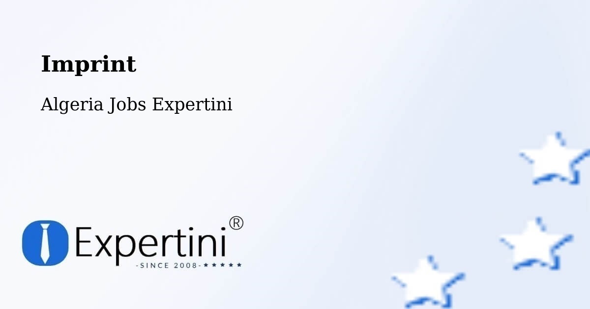 Imprint – Tipasa - Algeria Jobs Expertini
